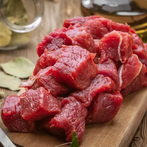 Deer stew meat