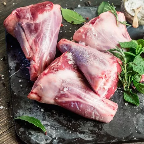 English lamb hind shank