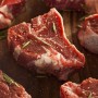 Irish lamb t-bone steaks