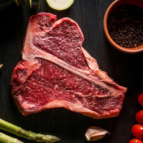 Porterhouse steak Polish beef
