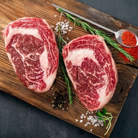 Ribeye steak Black Angus USA USDA CHOICE