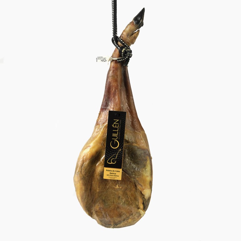 Set: Paleta Cebo Ibérica Pork Ham with Gondola Stand