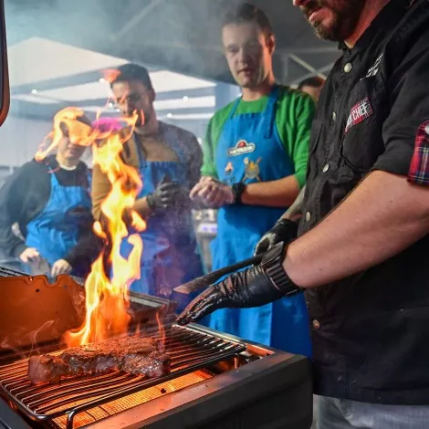 Szkolenie z grillowania steków i techniki BBQ w NaGrillu Academy Silesia - pojedyncza wejściówka