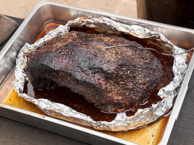 Mostek wołowy z piekarnika król teksańskiego BBQ